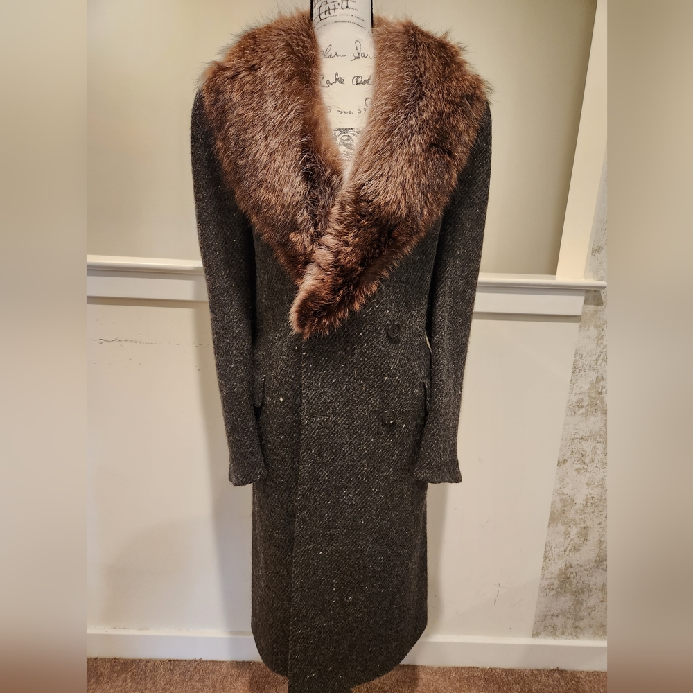 Tweed Designer overcoat